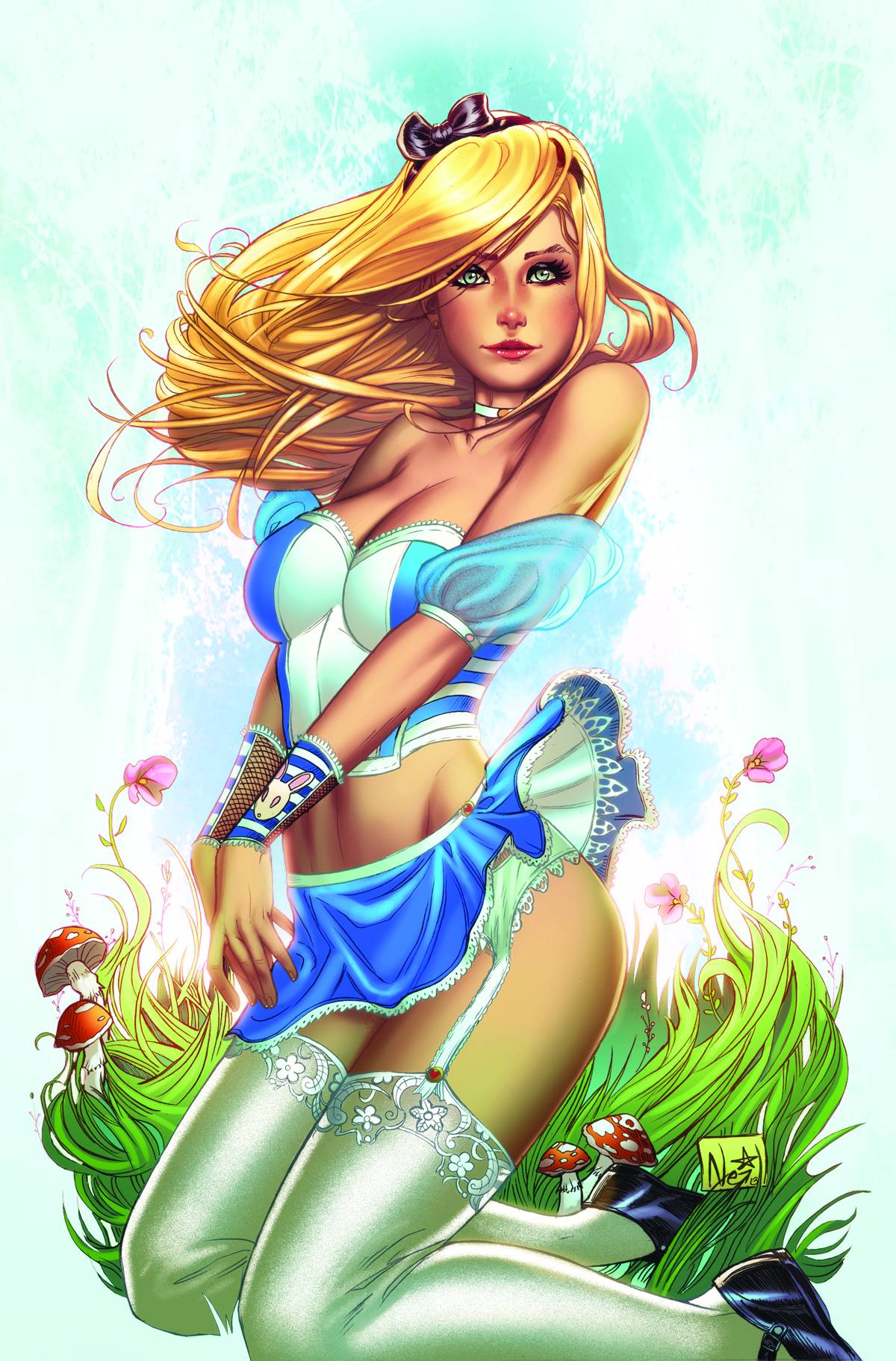Grimm Fairy Tales: Alice In Wonderland #4