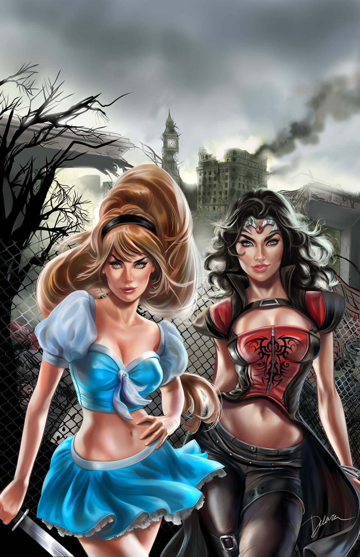 Images of Grimm Fairy Tales: Bad Grils | 1200x1854
