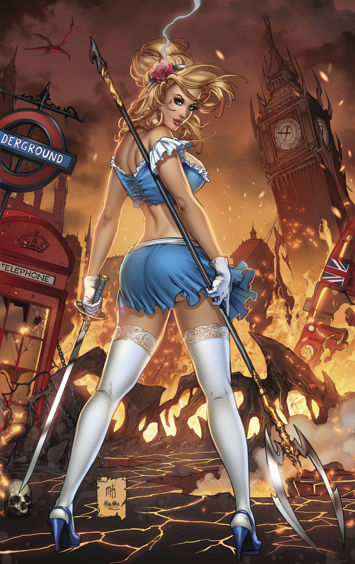Grimm Fairy Tales: Bad Grils #2
