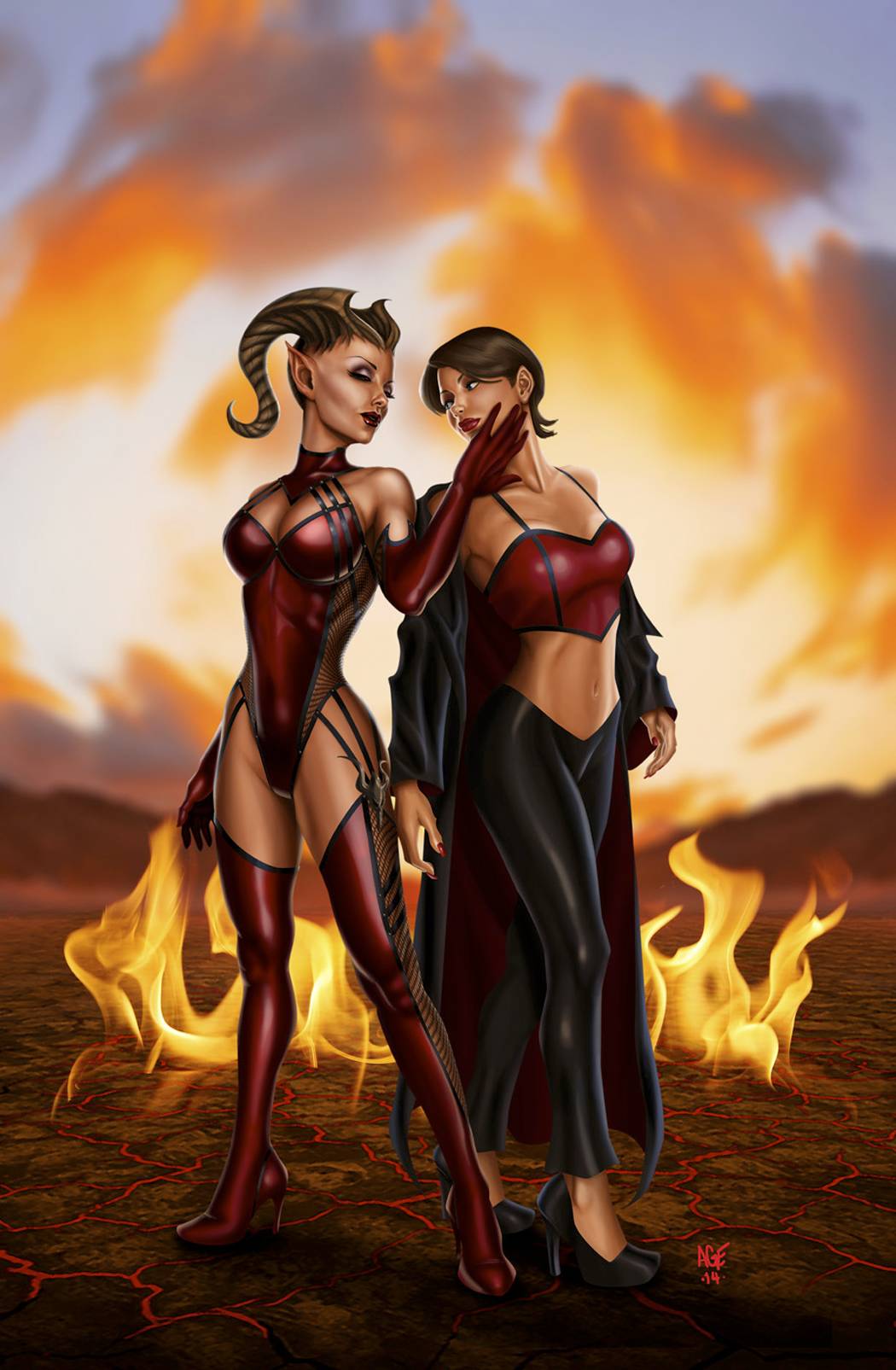 Nice Images Collection: Grimm Fairy Tales: Inferno Desktop Wallpapers