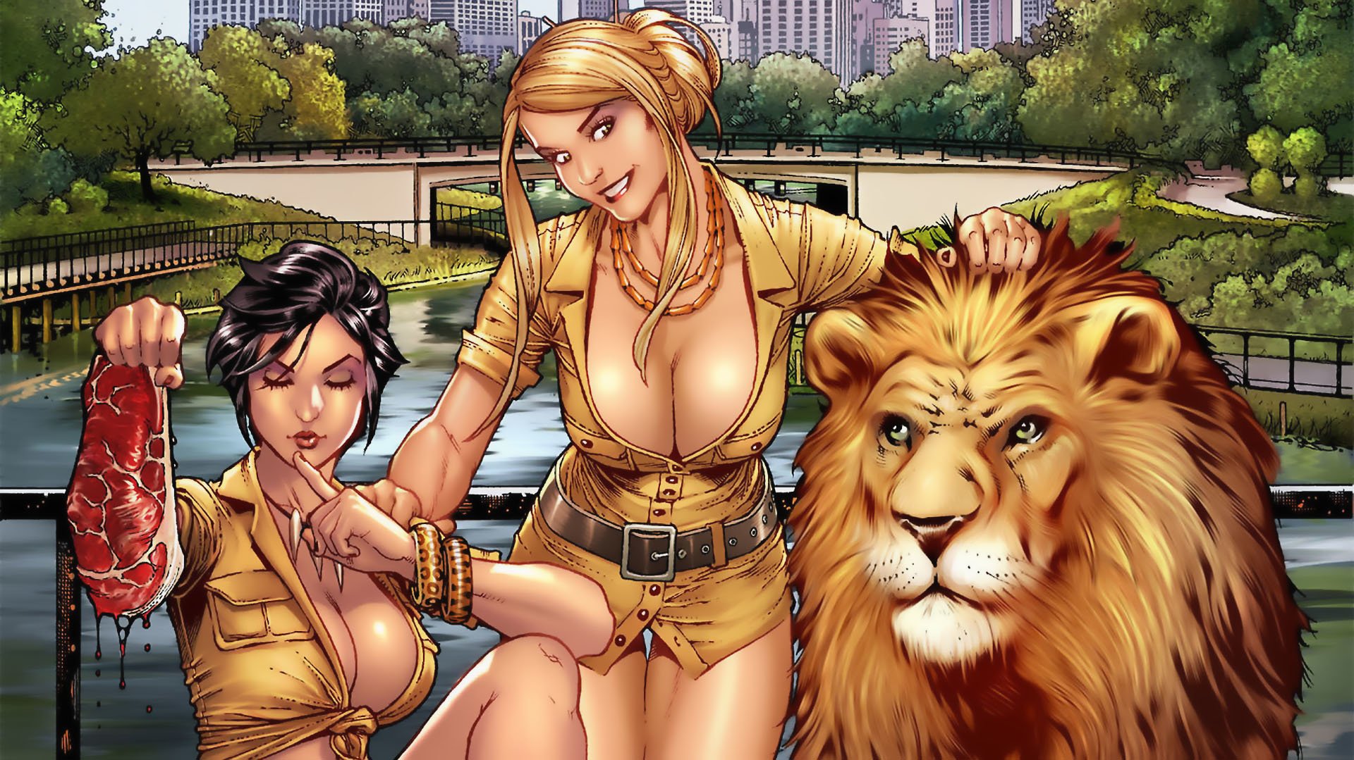 Nice Images Collection: Grimm Fairy Tales: Jungle Book Desktop Wallpapers