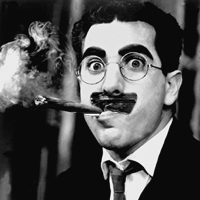 Nice Images Collection: Groucho Marx Desktop Wallpapers