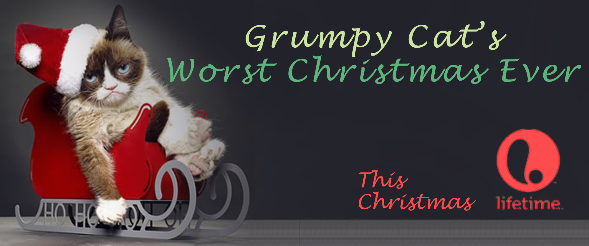Nice Images Collection: Grumpy Cat's Worst Christmas Ever Desktop Wallpapers