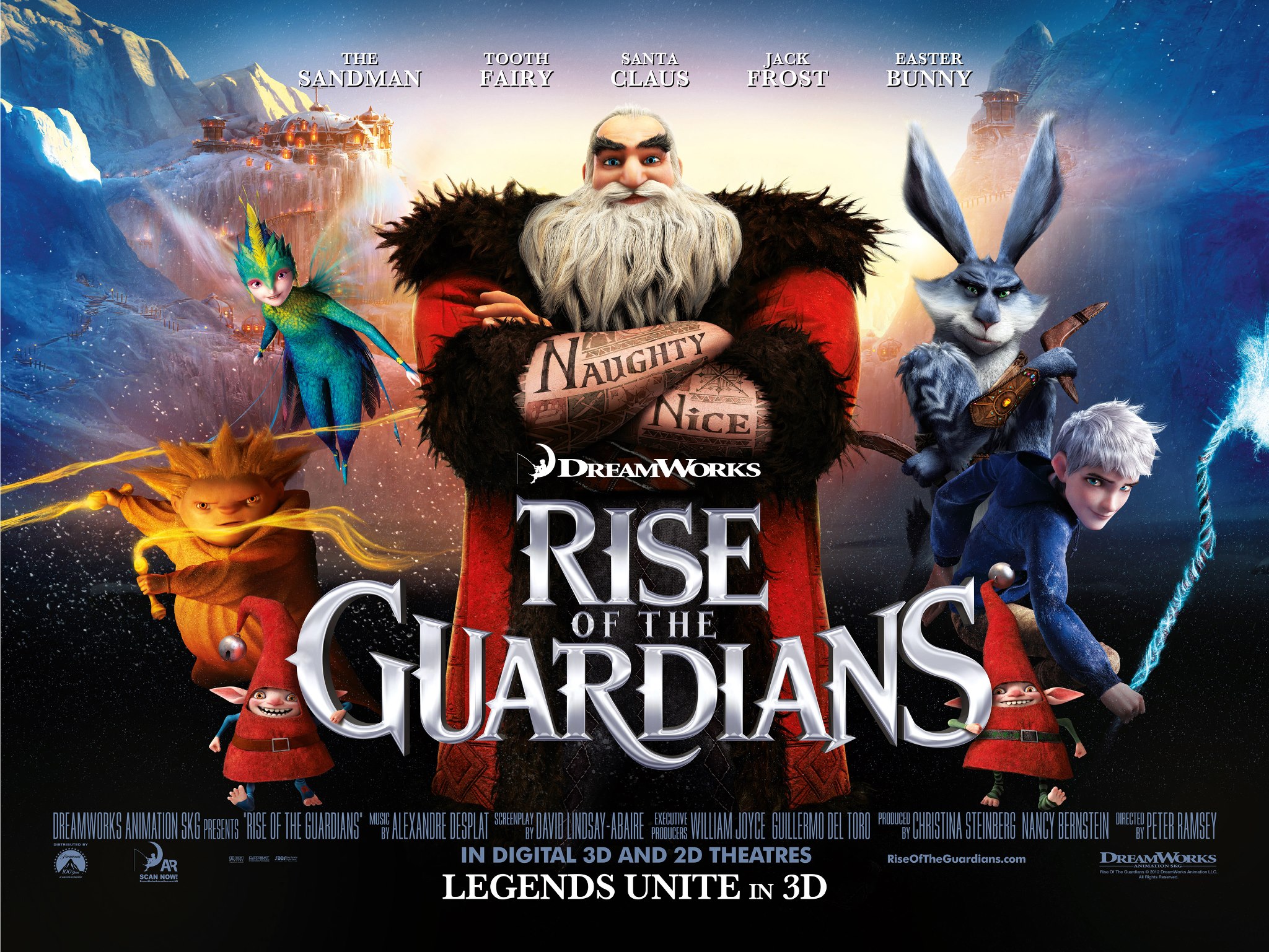 Nice Images Collection: Rise Of The Guardians Desktop Wallpapers