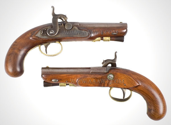 H. W. Mortimer & Son Flintlock Pistol #10