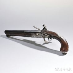 H. W. Mortimer & Son Flintlock Pistol #9