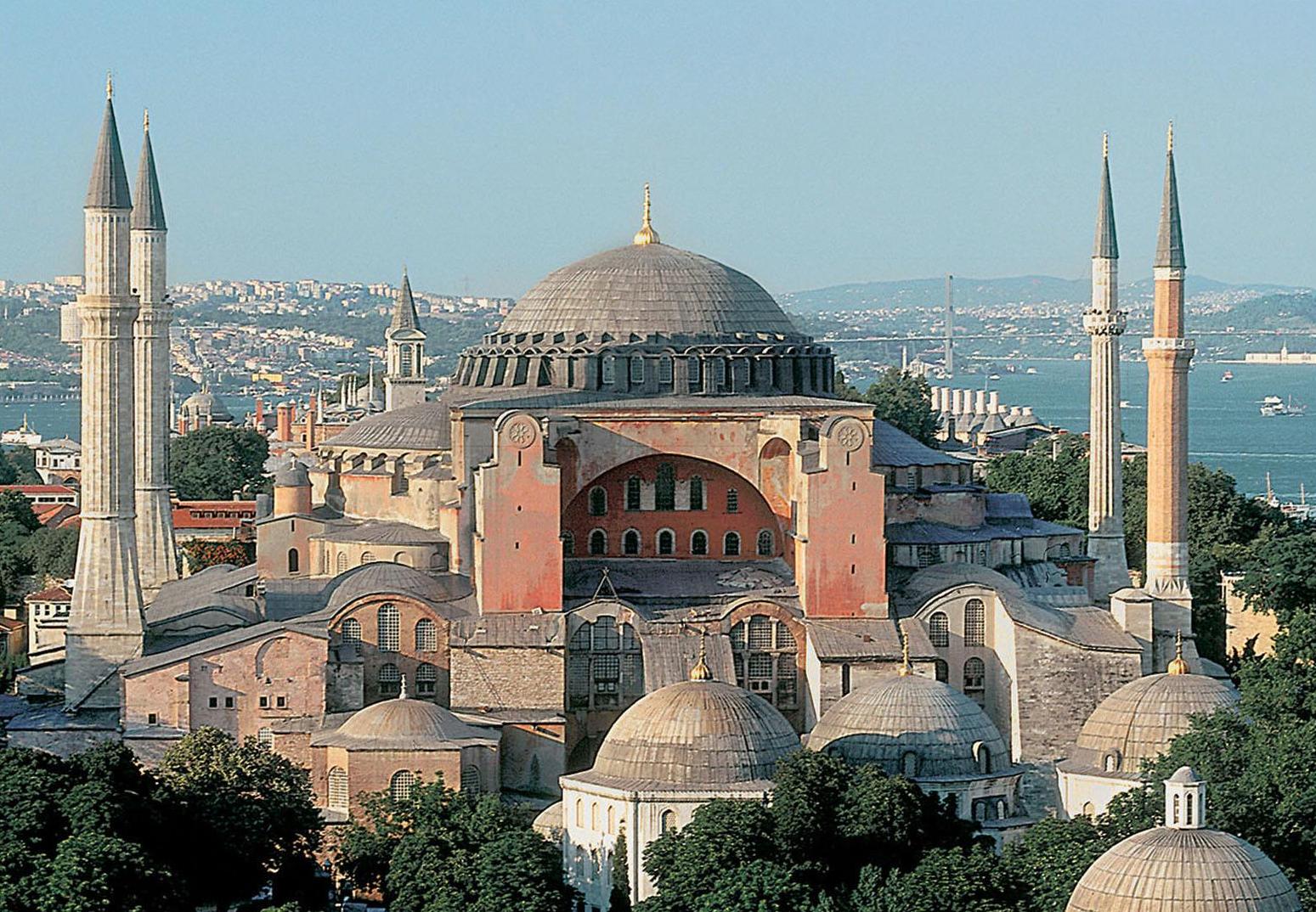 High Resolution Wallpaper | Hagia Sophia 1549x1074 px