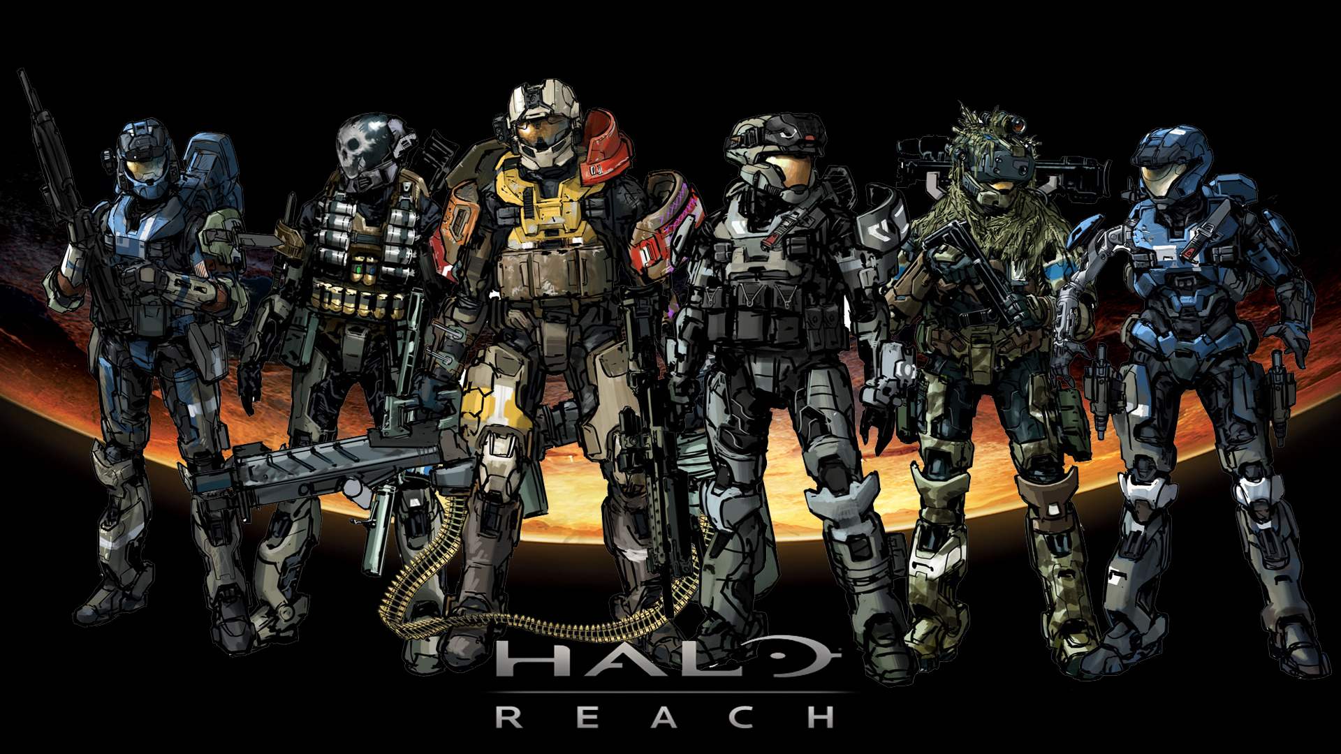 HD Quality Wallpaper | Collection: Video Game, 1920x1080 Halo: Reach