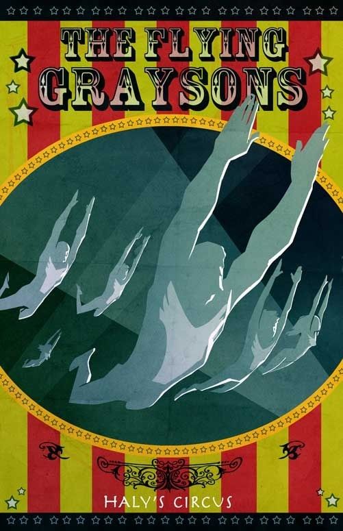 Haly's Circus: Flying Graysons Pics, Comics Collection