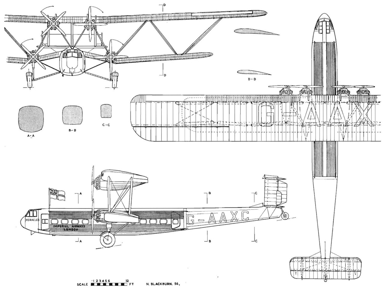 Nice wallpapers Handley Page H.P.42 1280x958px