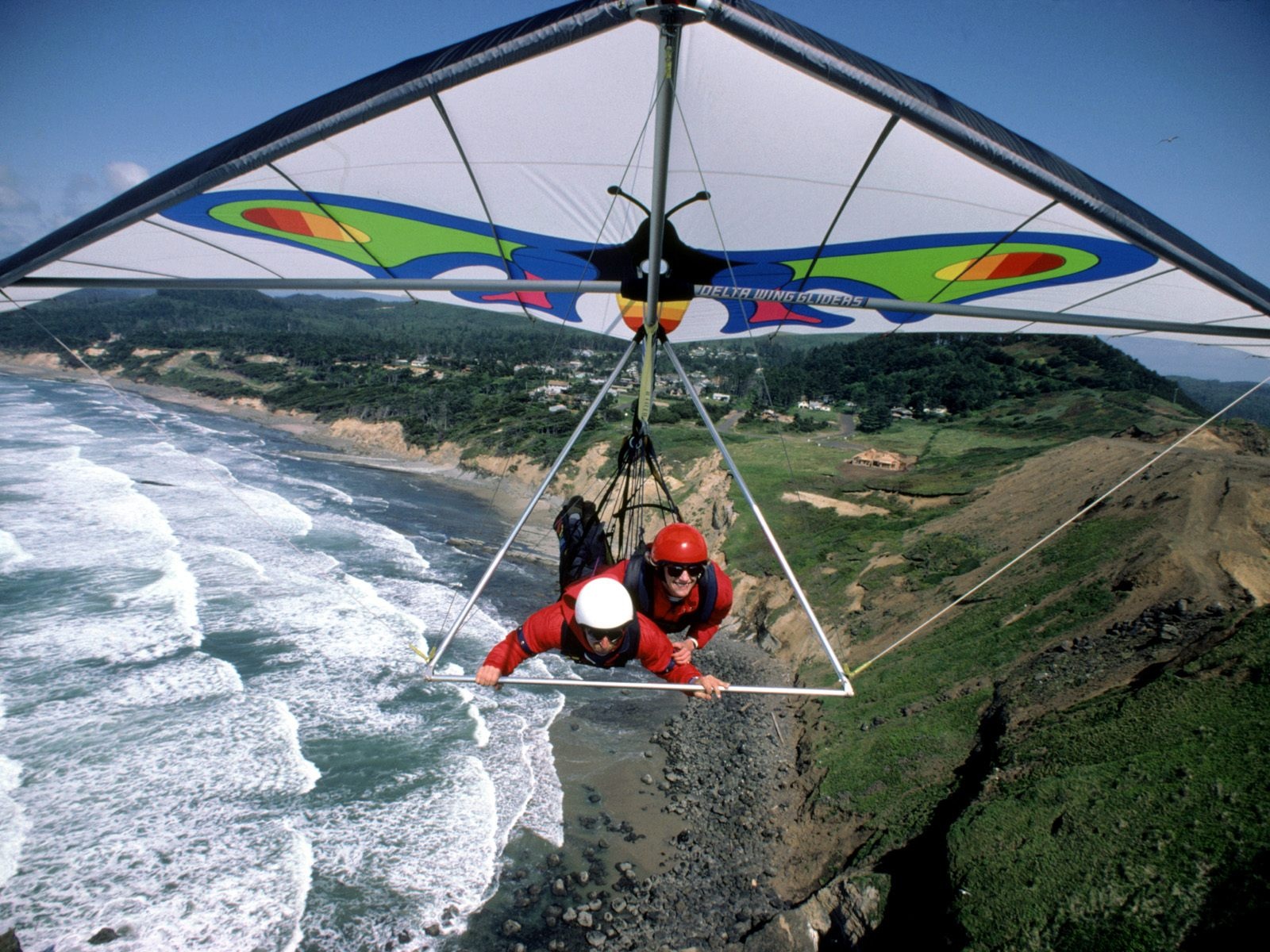 HD Quality Wallpaper | Collection: Sports, 1600x1200 Hang Gliding
