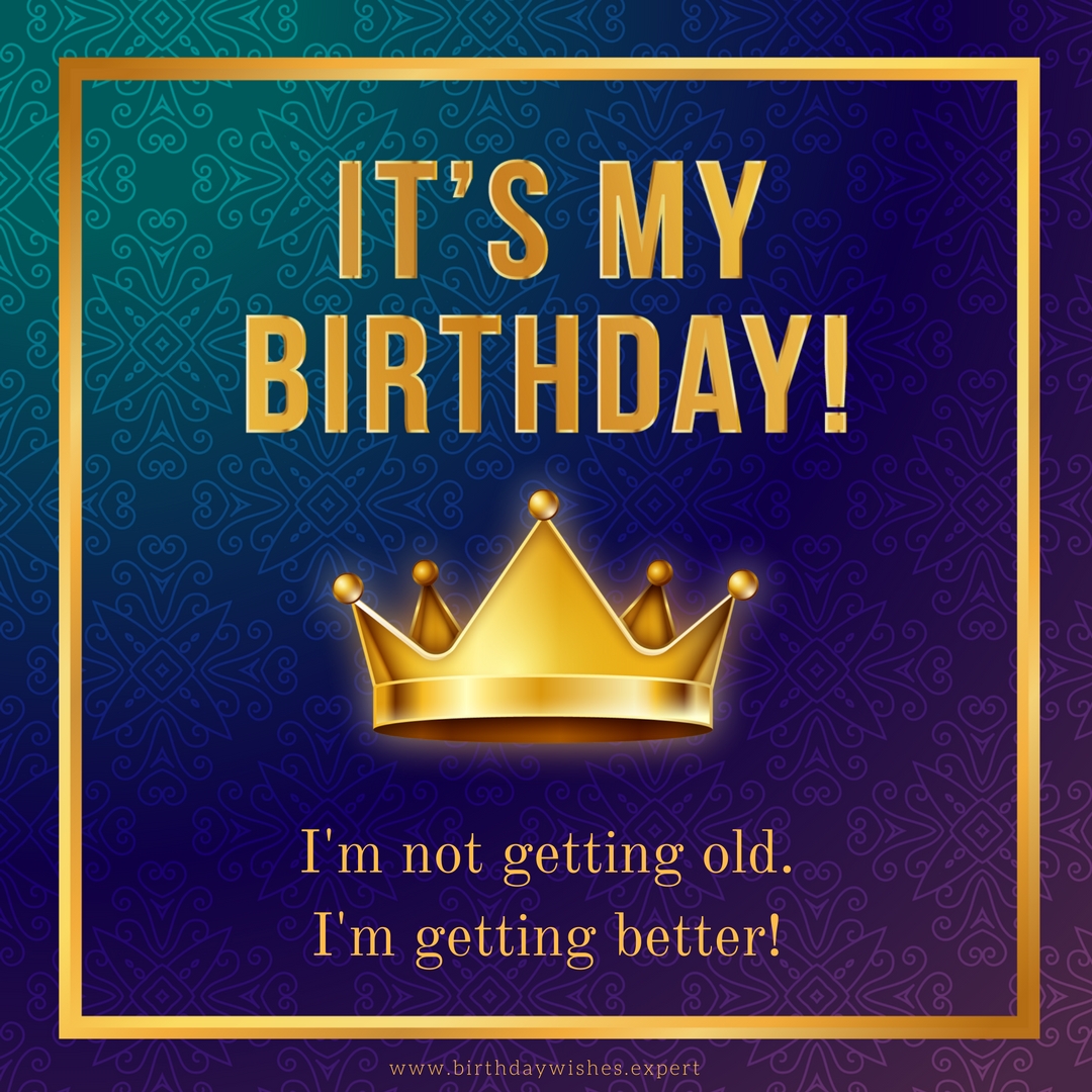 Nice Images Collection: Happy Birthday To Me Desktop Wallpapers