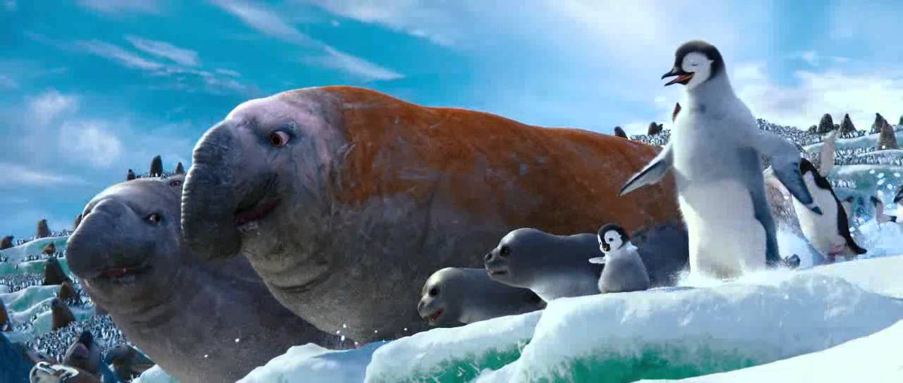 Nice wallpapers Happy Feet 2 1280x544px