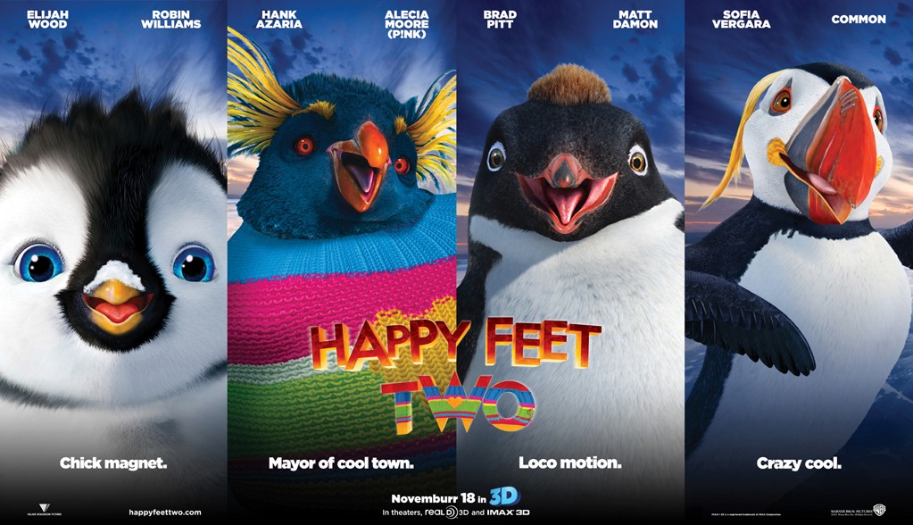 HD Quality Wallpaper | Collection: Movie, 1023x588 Happy Feet 2
