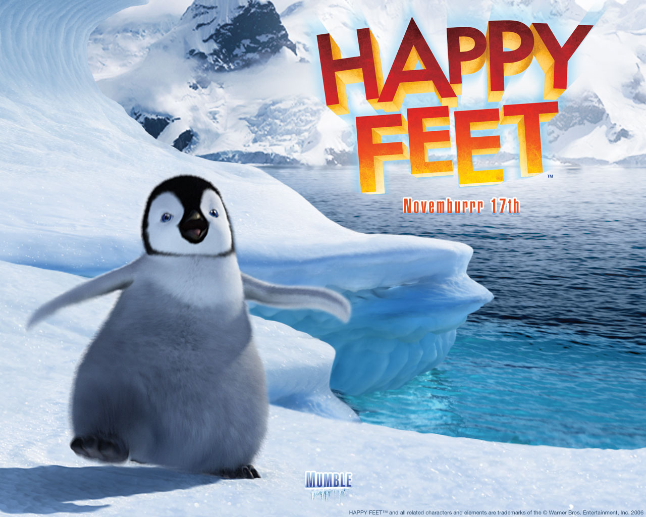 Nice wallpapers Happy Feet 1280x1024px