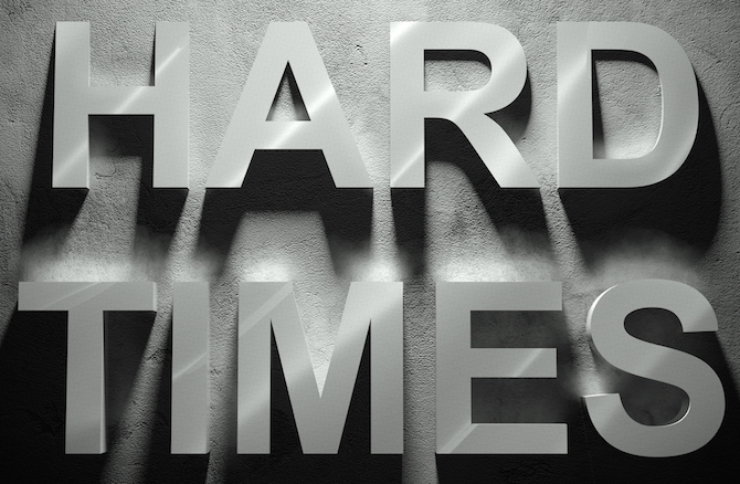 Nice wallpapers Hard Times 670x438px