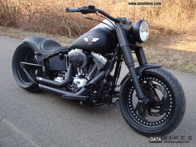 HD Quality Wallpaper | Collection: Vehicles, 640x480 Harley-Davidson Fat Boy