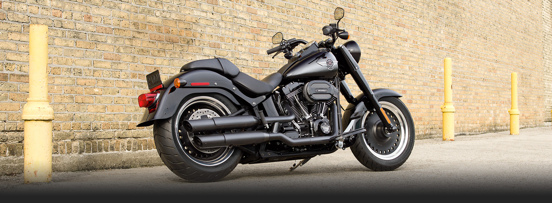 Harley-Davidson Fat Boy Backgrounds, Compatible - PC, Mobile, Gadgets| 1900x700 px