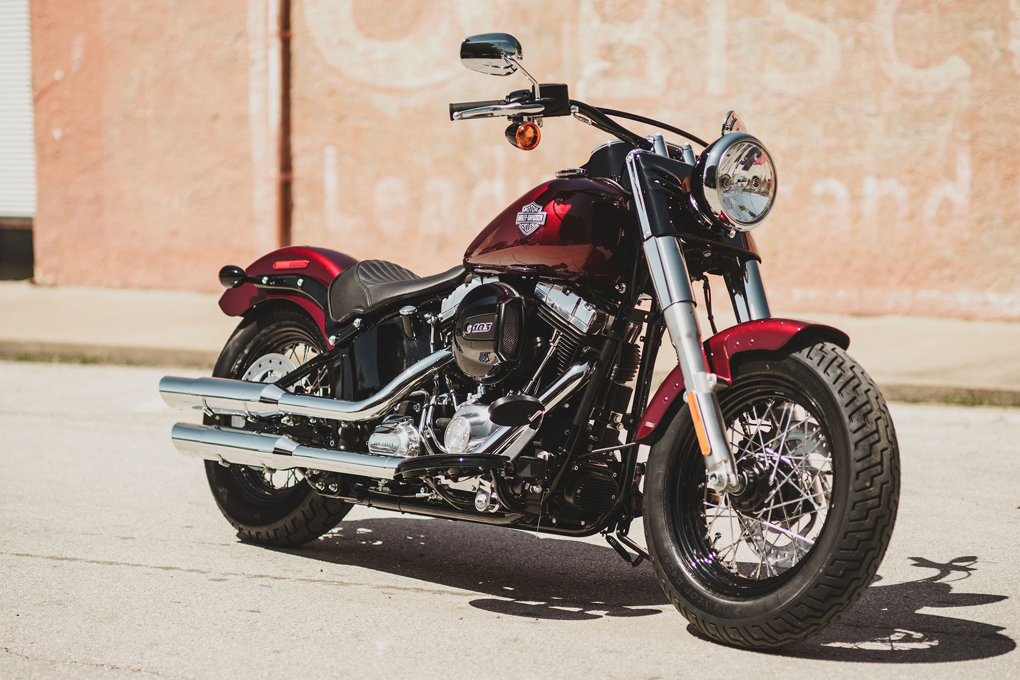 Harley-Davidson Softail Slim High Quality Background on Wallpapers Vista