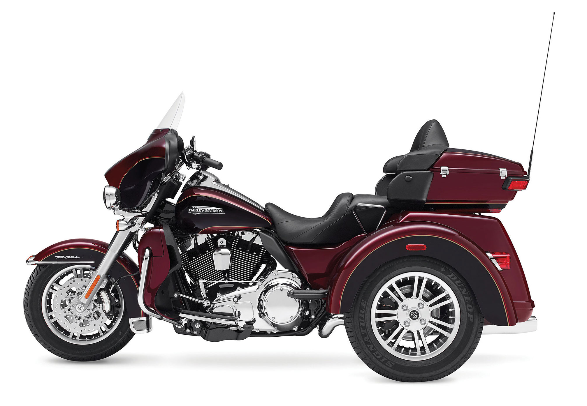HD Quality Wallpaper | Collection: Vehicles, 2014x1394 Harley-Davidson Tri Glide Ultra