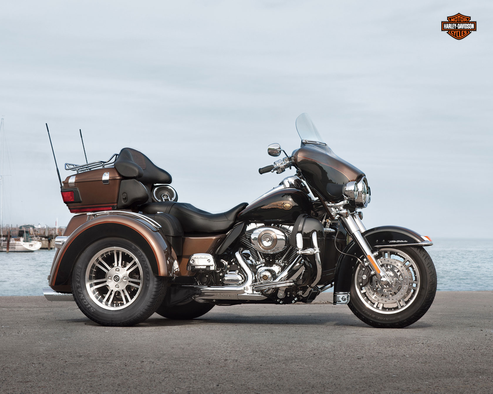 HQ Harley-Davidson Tri Glide Ultra Wallpapers | File 315.38Kb
