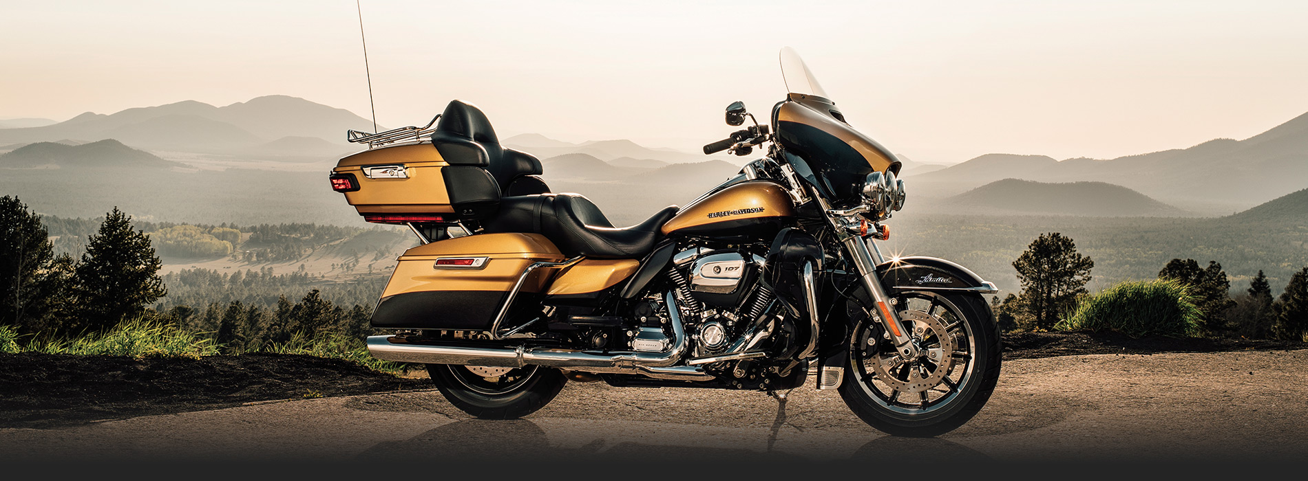 HD Quality Wallpaper | Collection: Vehicles, 1900x700 Harley-Davidson Ultra Limited