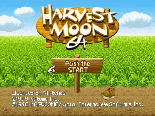 Nice Images Collection: Harvest Moon 64 Desktop Wallpapers