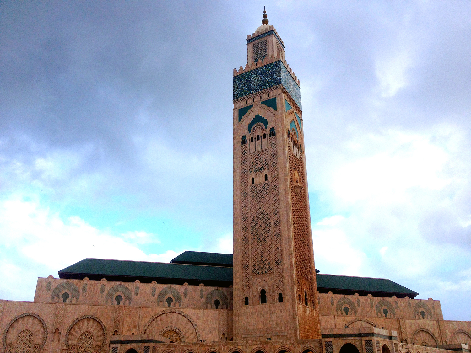 Hassan II Mosque High Quality Background on Wallpapers Vista