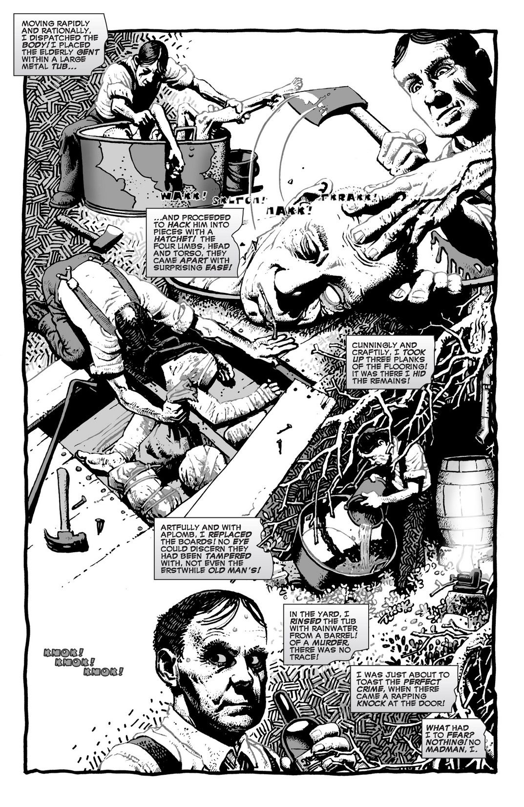 HD Quality Wallpaper | Collection: Comics, 1073x1650 Haunt Of Horror: Edgar Allan Poe