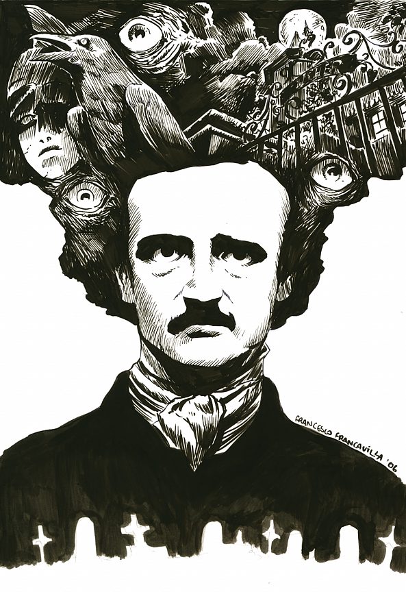 Haunt Of Horror: Edgar Allan Poe Backgrounds on Wallpapers Vista