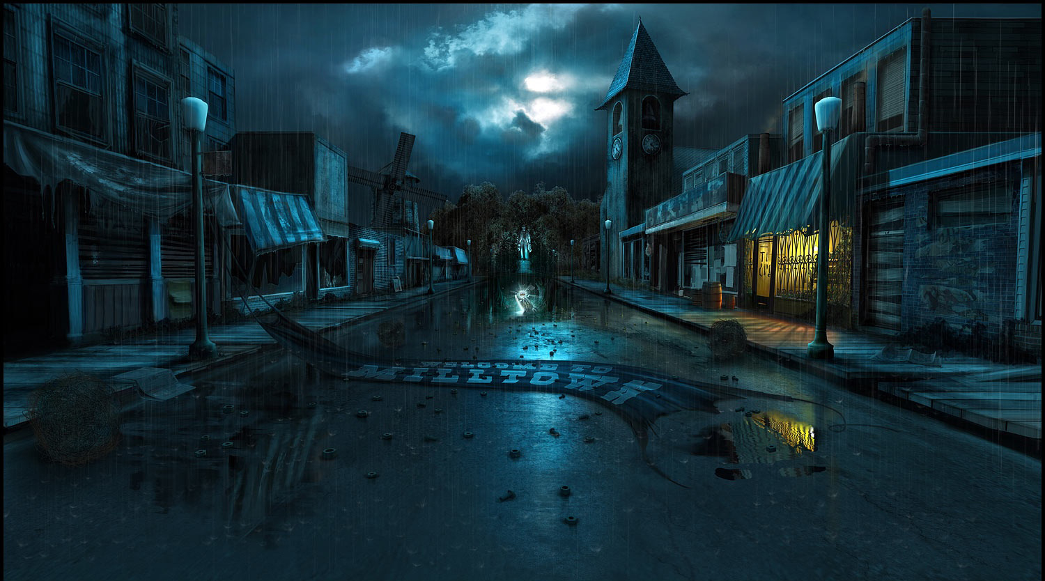 Haunted City High Quality Background on Wallpapers Vista