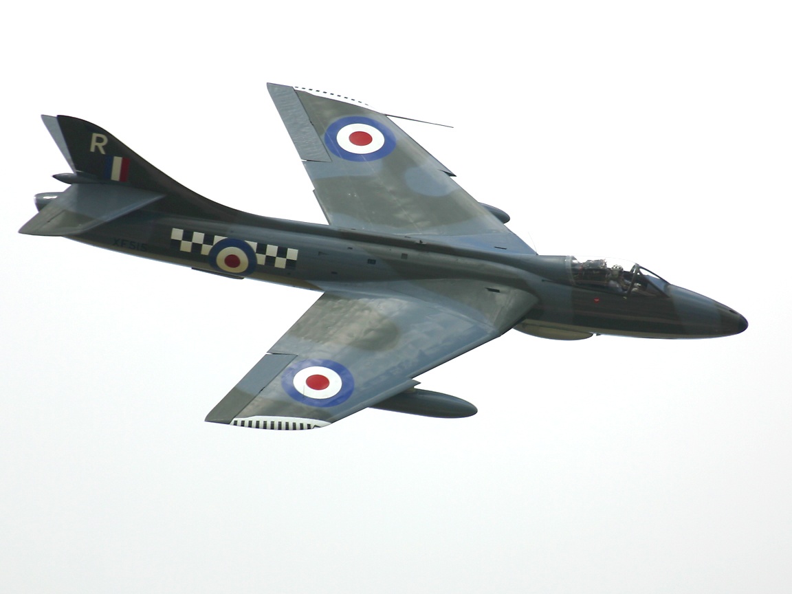 Nice Images Collection: Hawker Hunter Desktop Wallpapers
