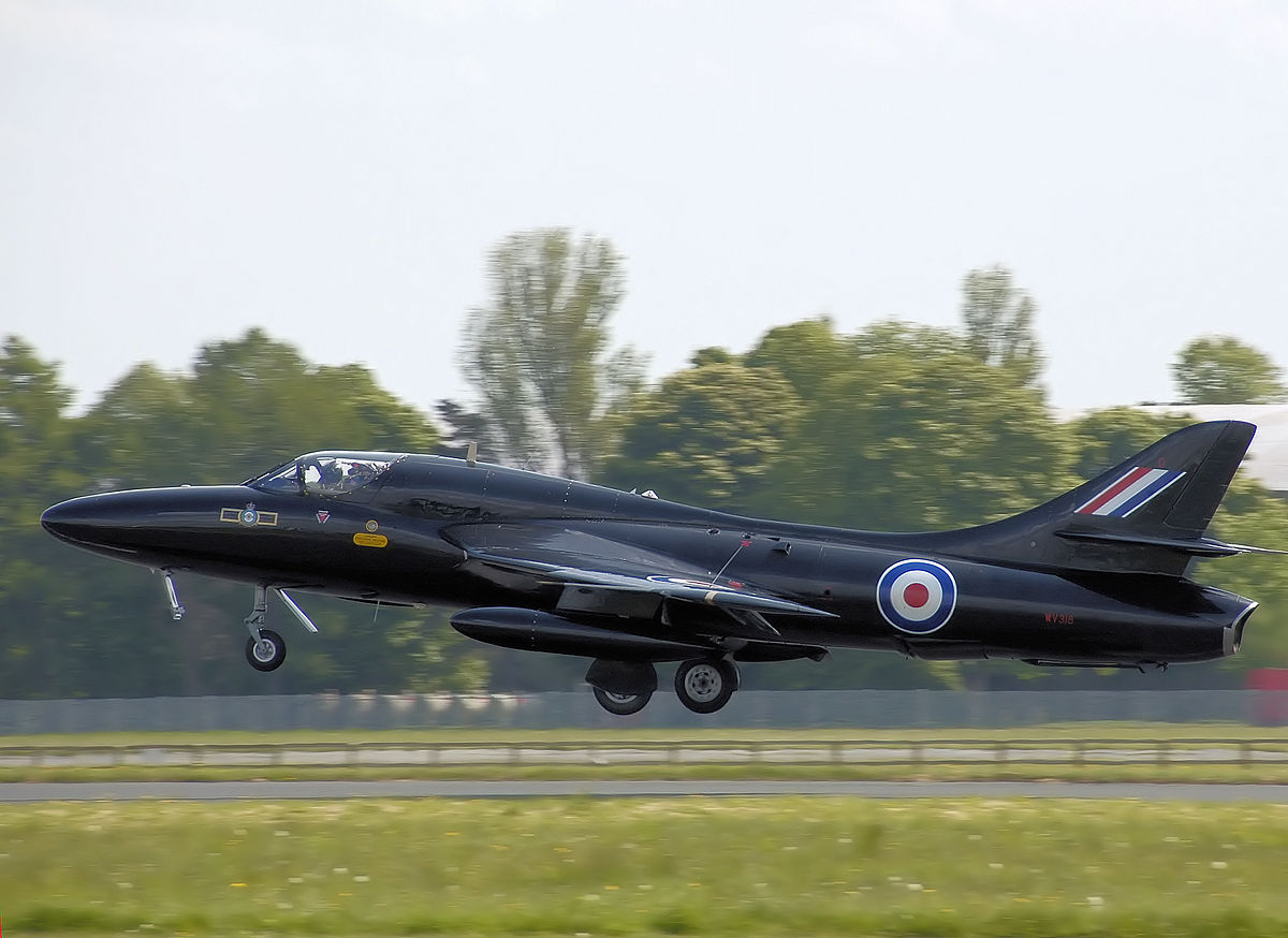 Hawker Hunter High Quality Background on Wallpapers Vista