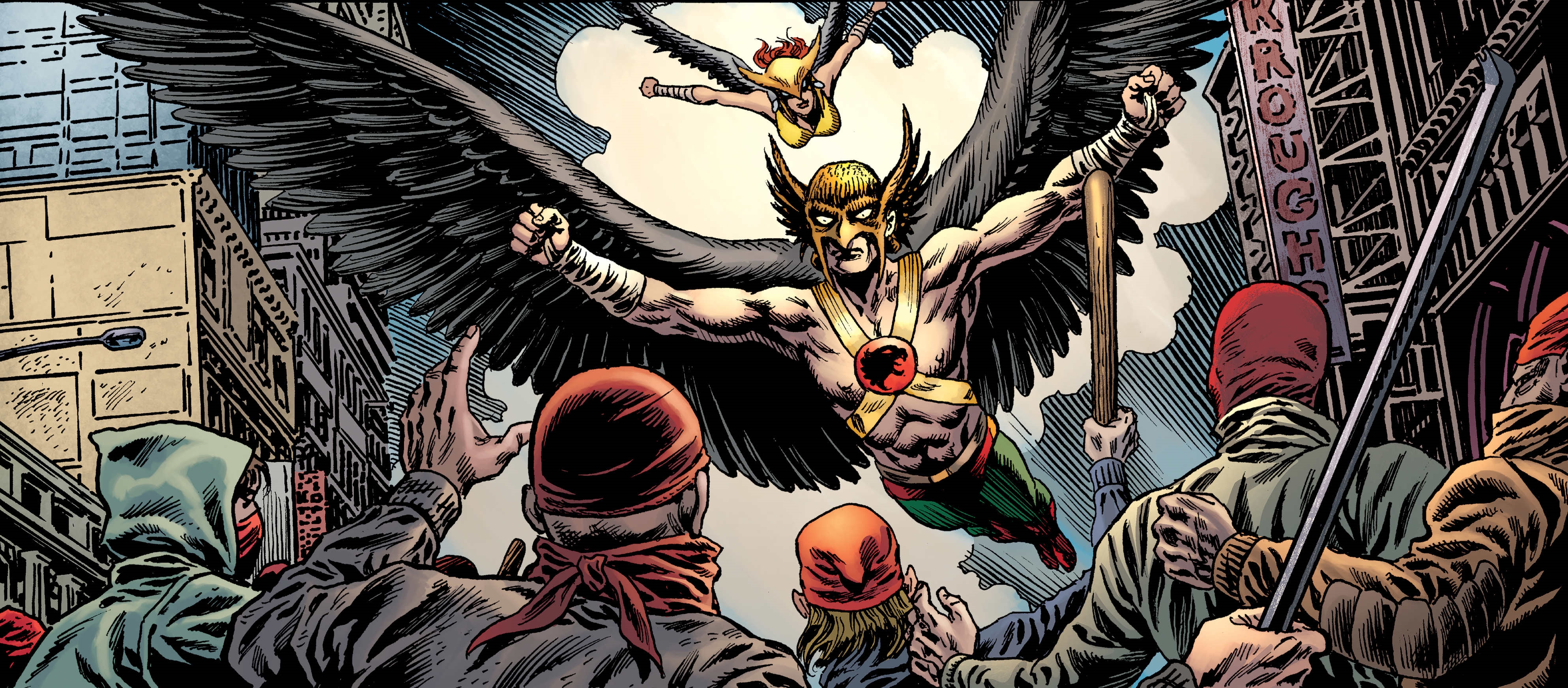 Nice Images Collection: Hawkman Desktop Wallpapers