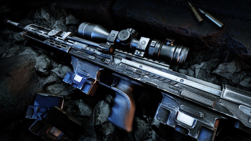 HD Quality Wallpaper | Collection: Weapons, 1024x576 Heavy Machine Gun