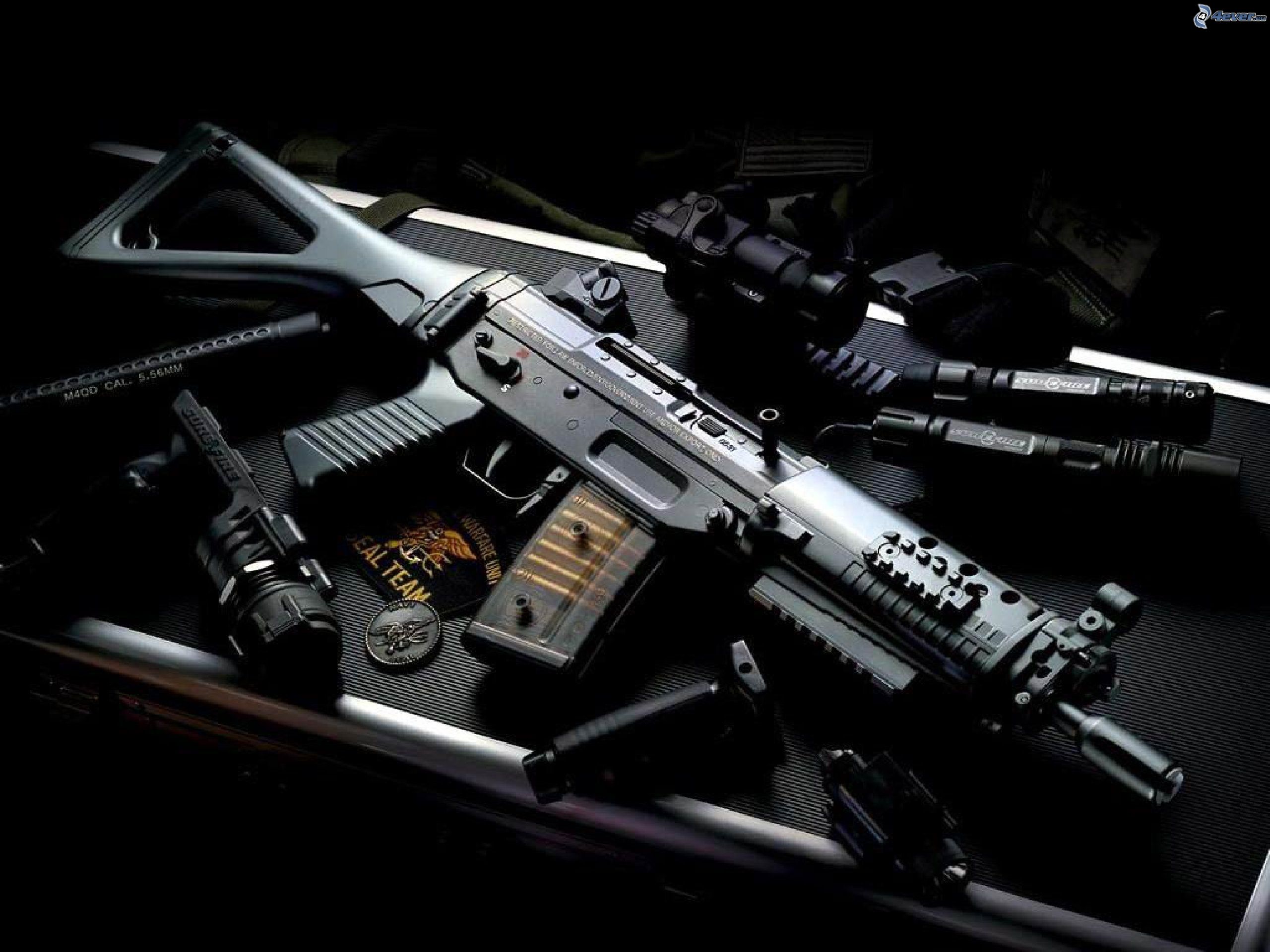 HD Quality Wallpaper | Collection: Weapons, 2560x1920 Heckler & Koch G36