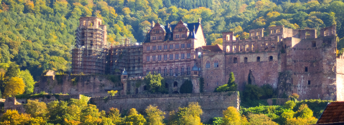 HD Quality Wallpaper | Collection: Man Made, 1200x436 Heidelberg Castle