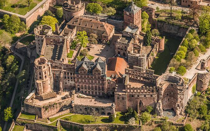 High Resolution Wallpaper | Heidelberg Castle 674x421 px