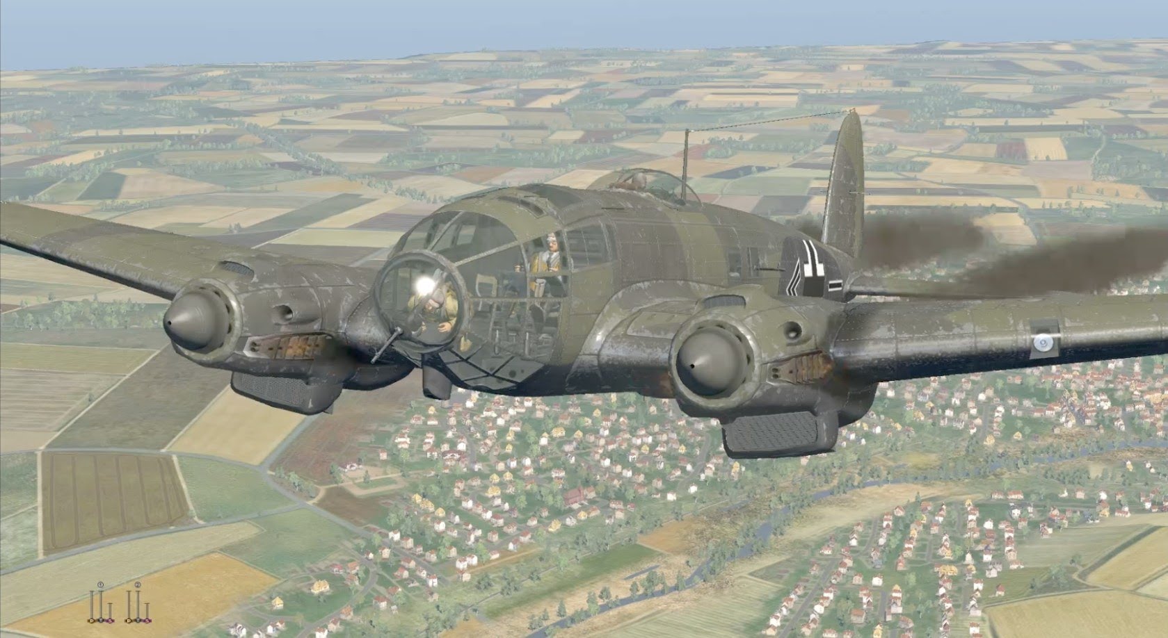 High Resolution Wallpaper | Heinkel He 111 1679x918 px