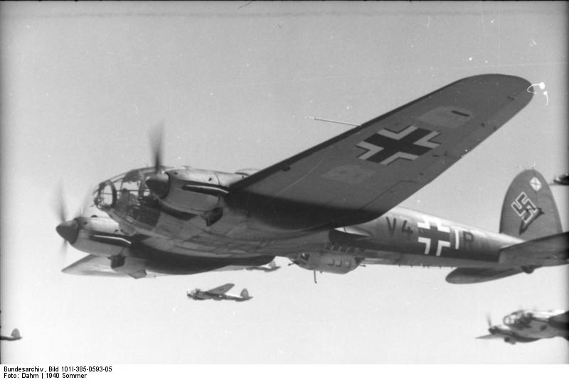 Nice Images Collection: Heinkel He 111 Desktop Wallpapers