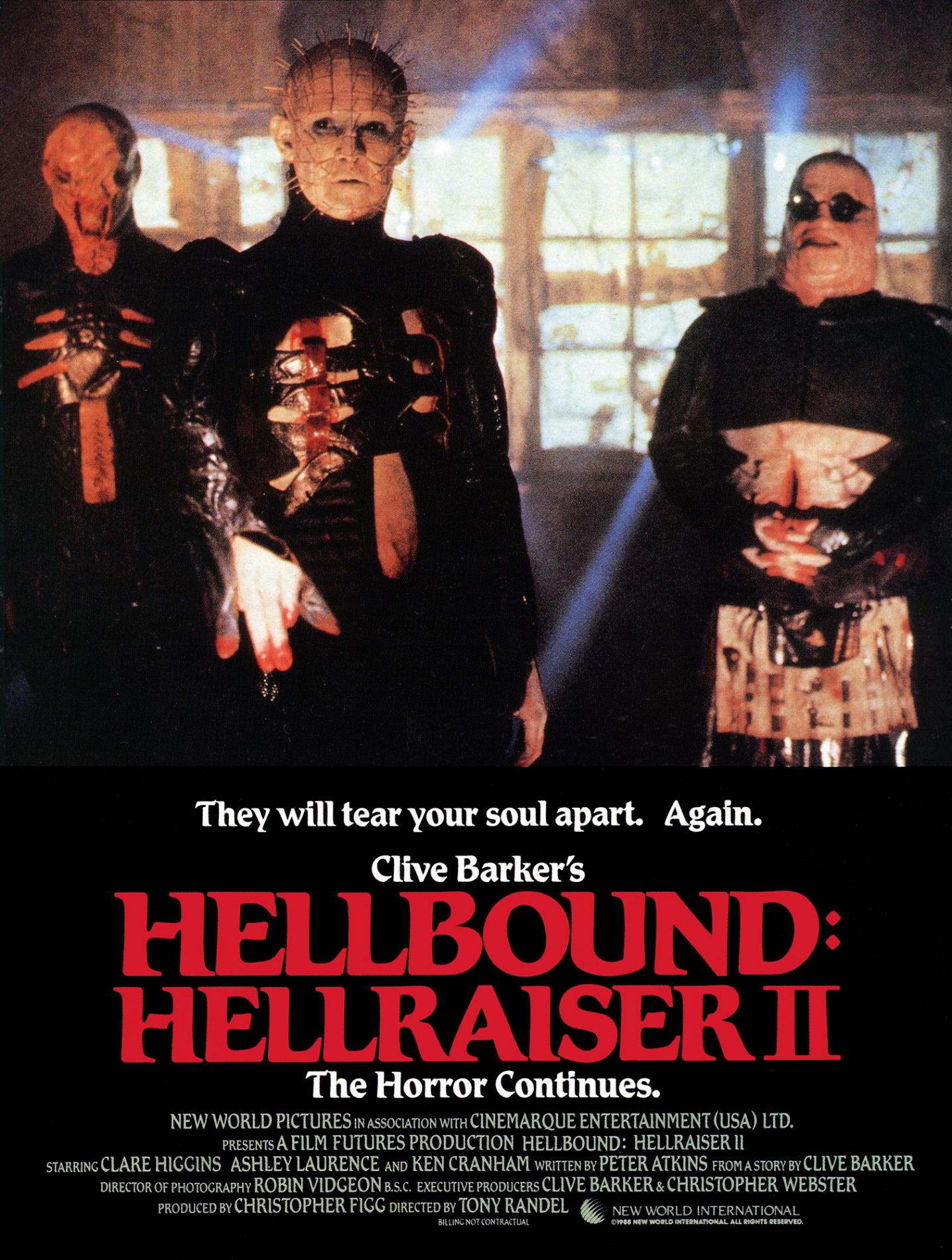 1435x1900 > Hellbound: Hellraiser II Wallpapers