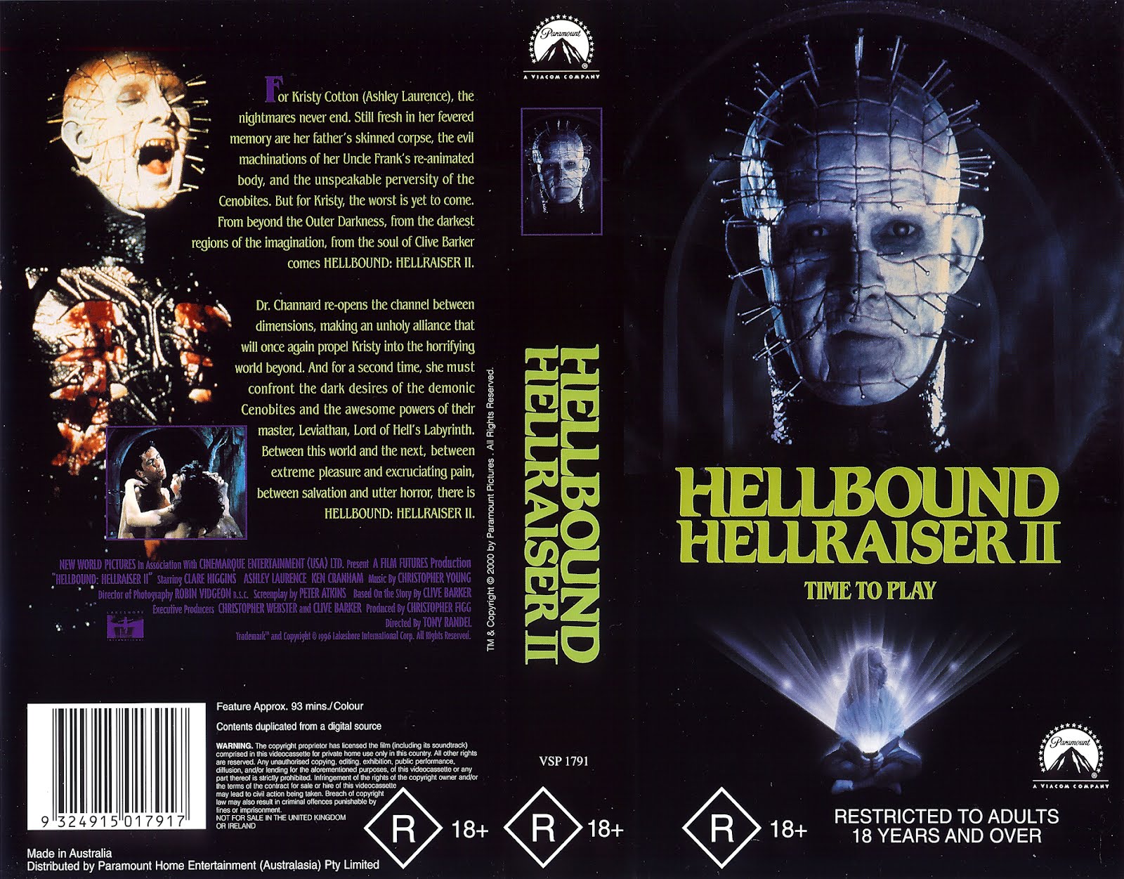 1600x1251 > Hellbound: Hellraiser II Wallpapers
