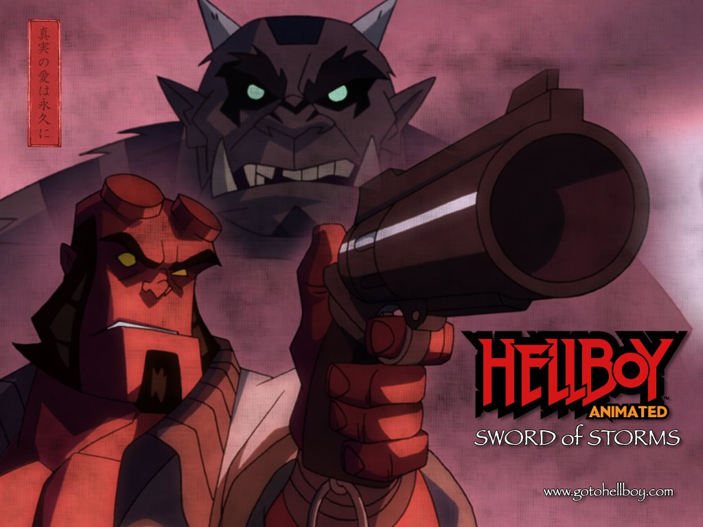 HD Quality Wallpaper | Collection: Cartoon, 1024x768 Hellboy: Blood And Iron