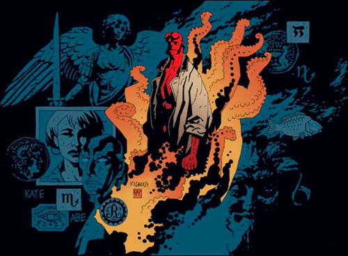 Nice wallpapers Hellboy: Conqueror Worm 500x368px