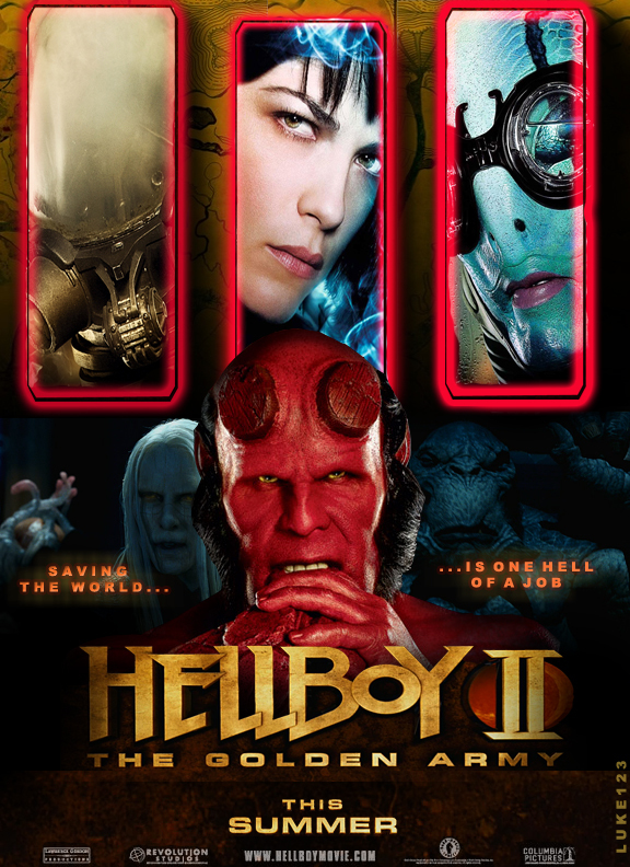 Nice Images Collection: Hellboy II: The Golden Army Desktop Wallpapers