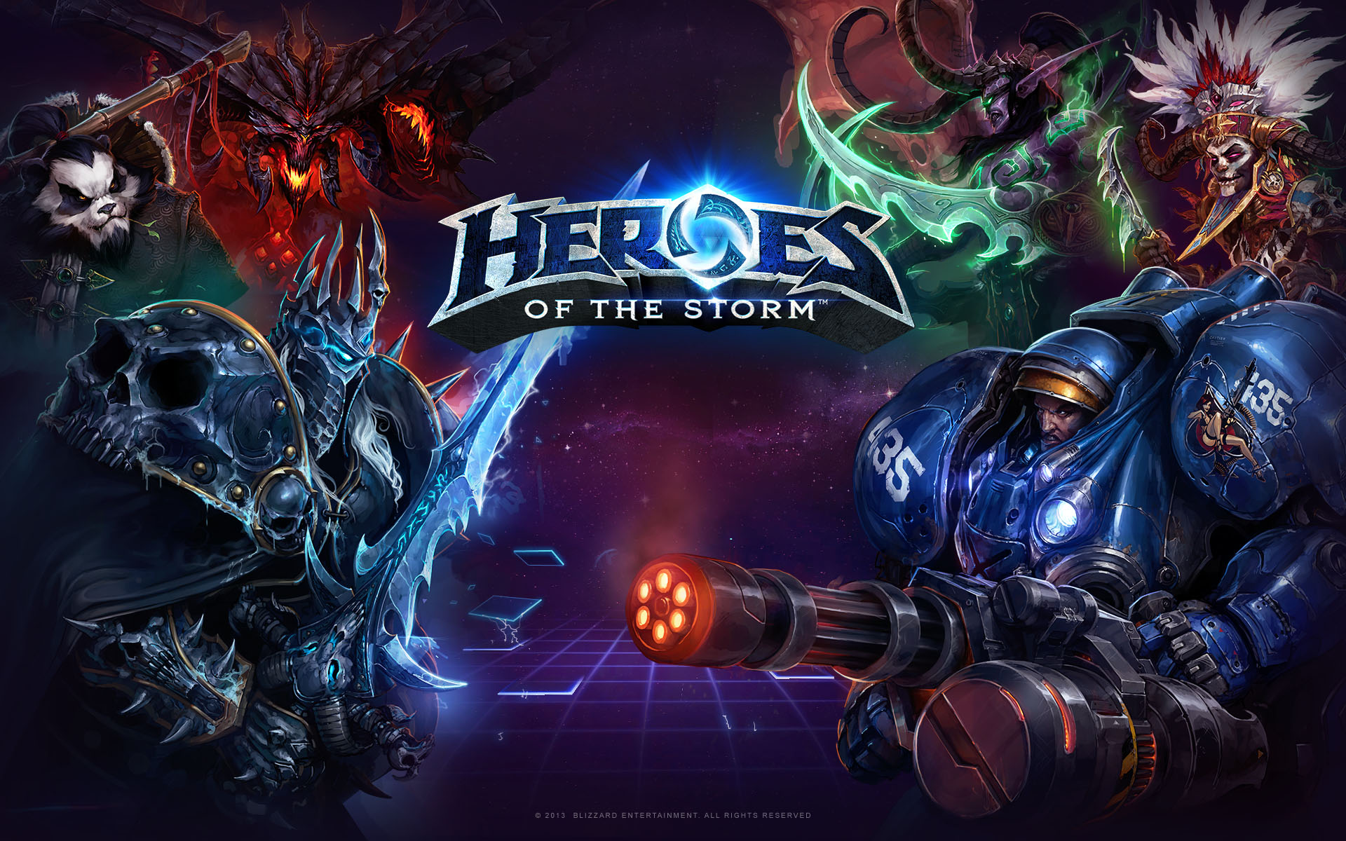 Heroes Of The Storm Backgrounds, Compatible - PC, Mobile, Gadgets| 1920x1200 px