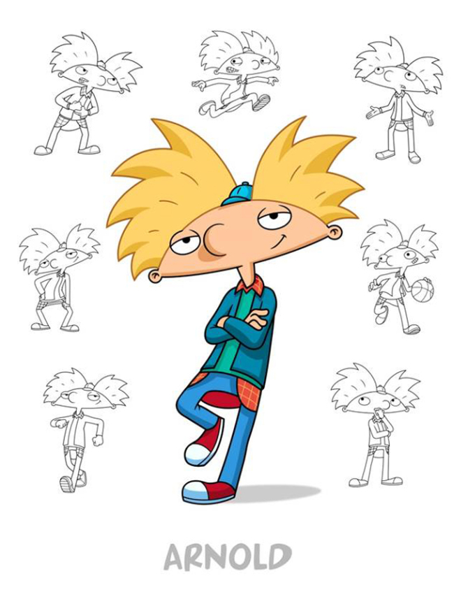 HD Quality Wallpaper | Collection: Cartoon, 670x867 Hey Arnold!