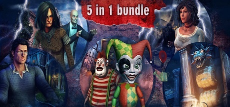 Hidden Object Bundle 5 In 1 Pics, Video Game Collection