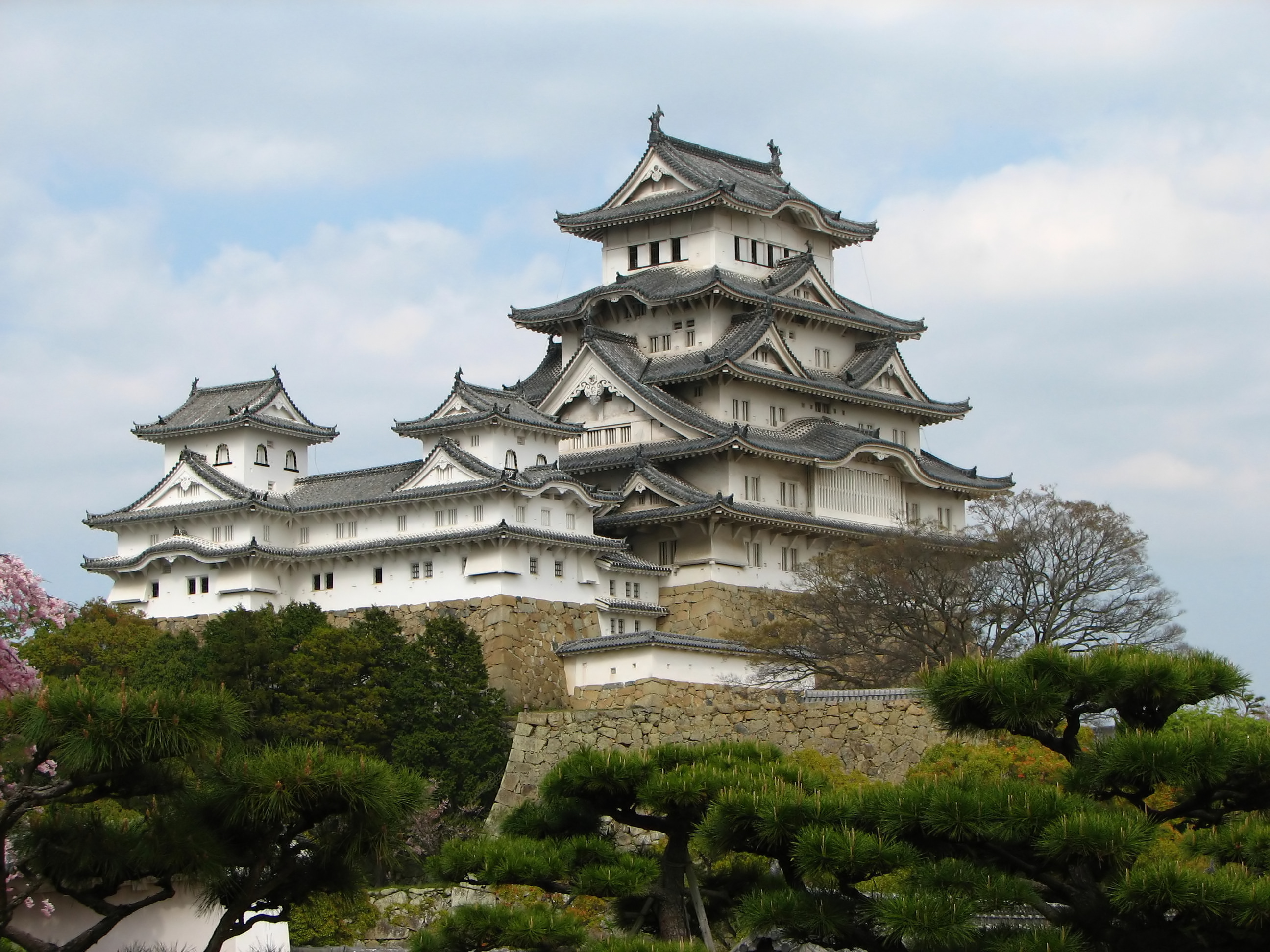 Himeji Castle Backgrounds, Compatible - PC, Mobile, Gadgets| 2592x1944 px
