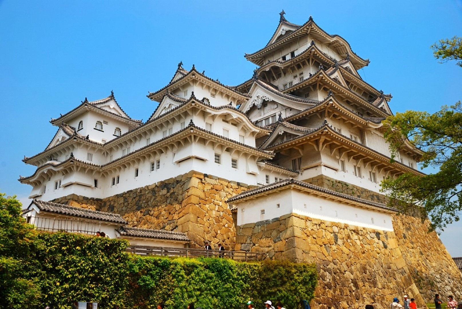 Himeji Castle Backgrounds, Compatible - PC, Mobile, Gadgets| 1615x1080 px